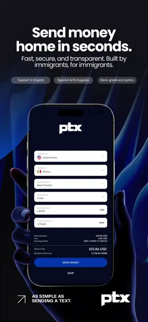 PTX Exchange screenshot 1