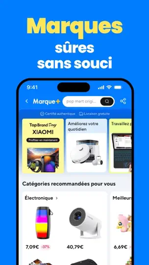 Capture d'écran de AliExpress Shopping App sur iPhone 3