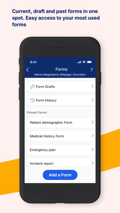 AlayaCare iPhone screenshot 6 - Health & Fitness app
