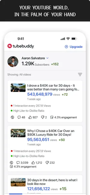 TubeBuddy screenshot 1