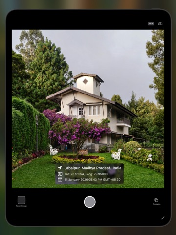 Geotag Photo Editor iPad screenshot