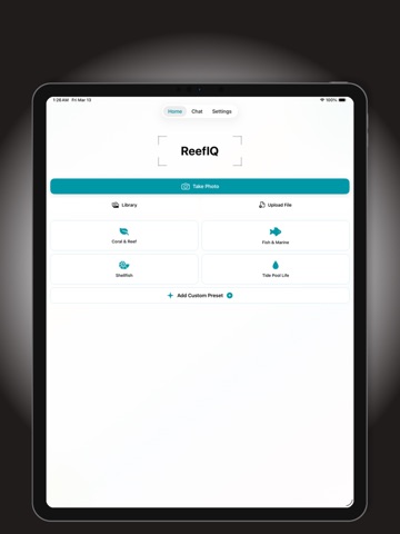 Reef Life Identifier: ReefIQ iPad screenshot