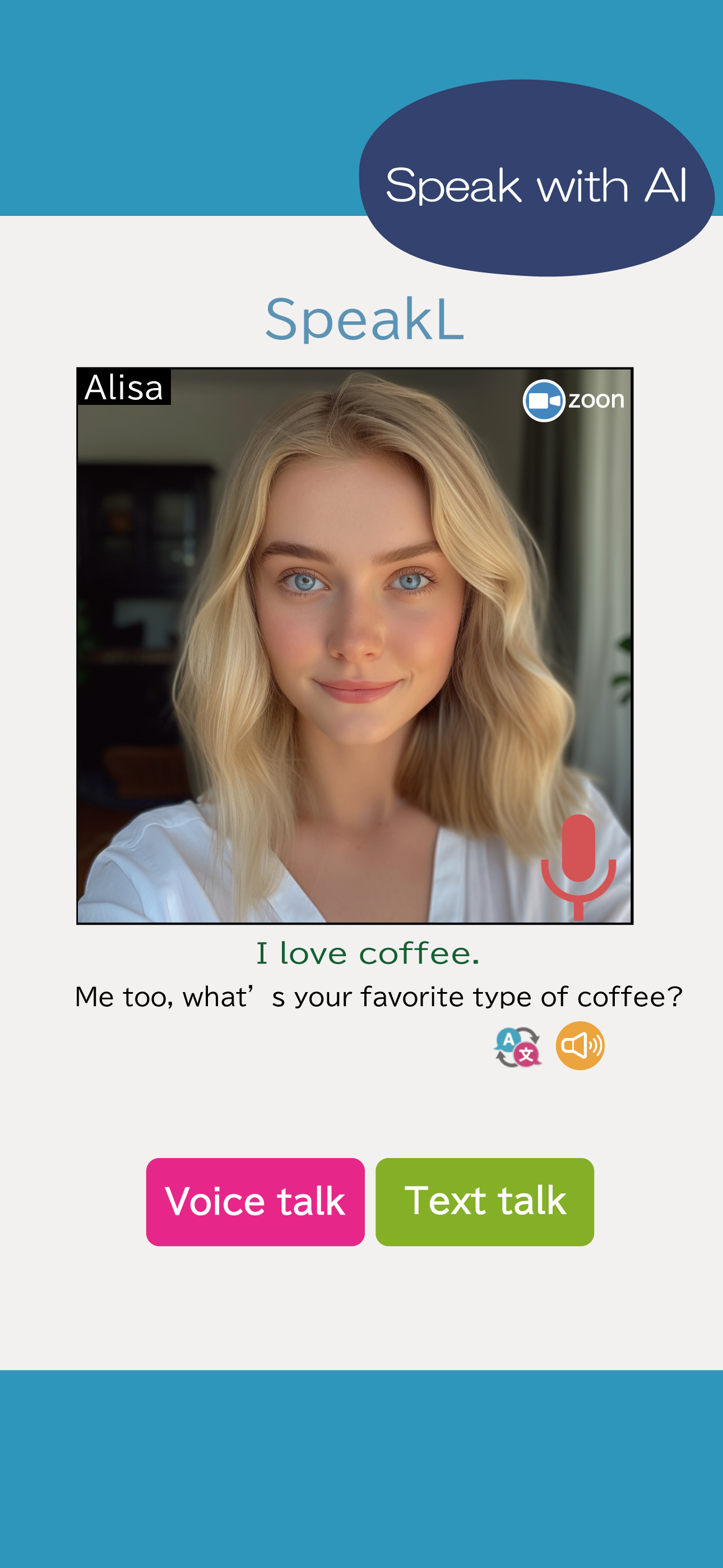 SpeakL English Conversation AI