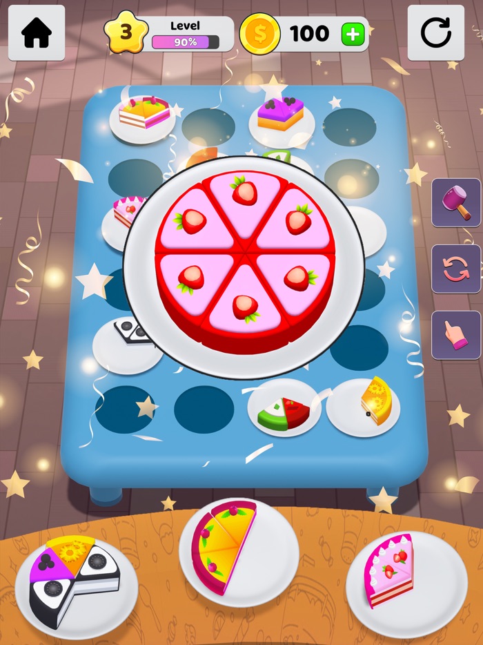 Cake Sort 3D Sorting Game