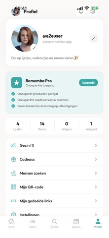 Remembo: Gift List & Wishlist screenshot