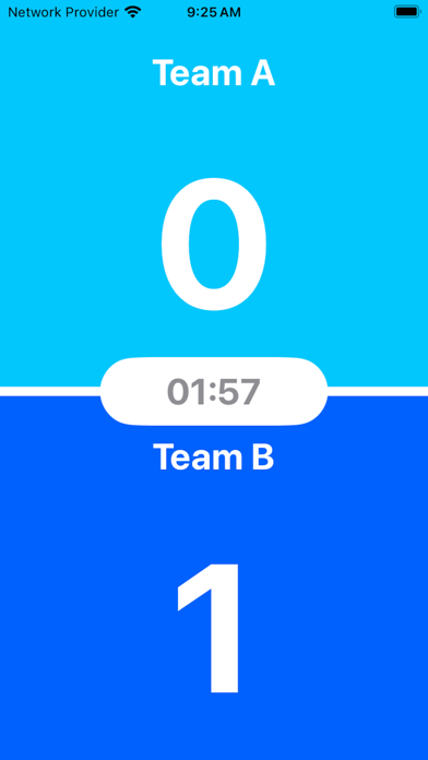 Keep Score - Scoreboard Screenshot