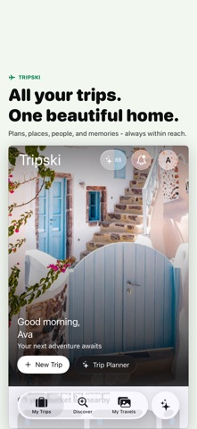 Tripski iPhone screenshot