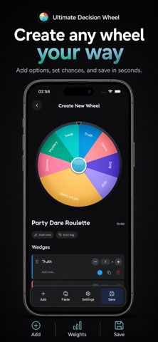 Spin the Wheel: Decision Maker Screenshot 4 of 5