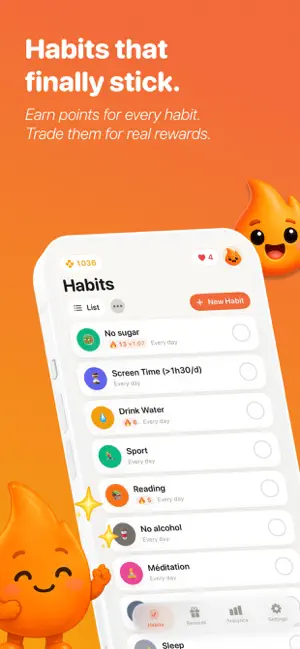 Sparkie - Habit Tracker screenshot 1