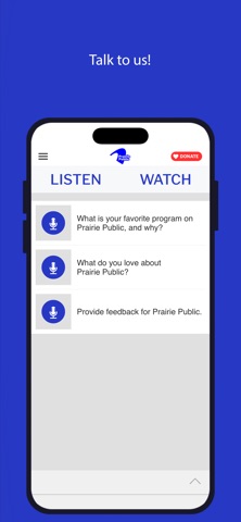 Prairie Public App screenshot