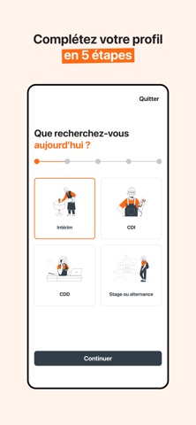 Crit Intérim & Emploi iPhone screenshot 4