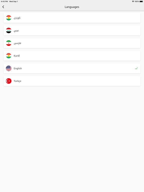 Kurdistan24 iPad screenshot 8 - News app
