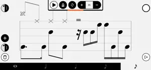 Tempo: Simple Drum notation screenshot 1