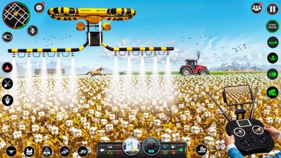 Tractor Driving Farming Games Screenshot