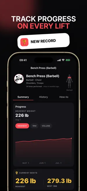 Gym Workout Tracker: Tanko screenshot 4