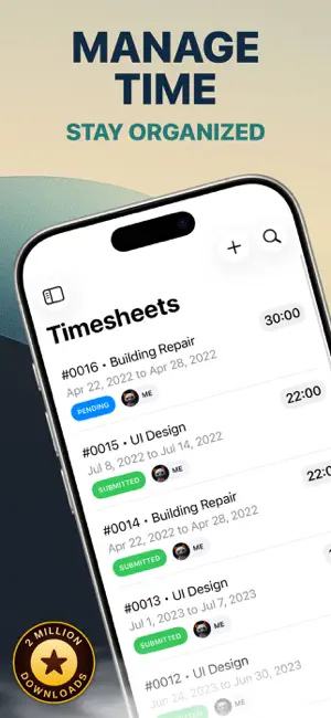 Time Entry for Business screenshot 1