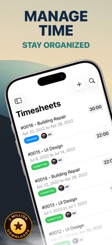 Time Entry for Business app screenshot