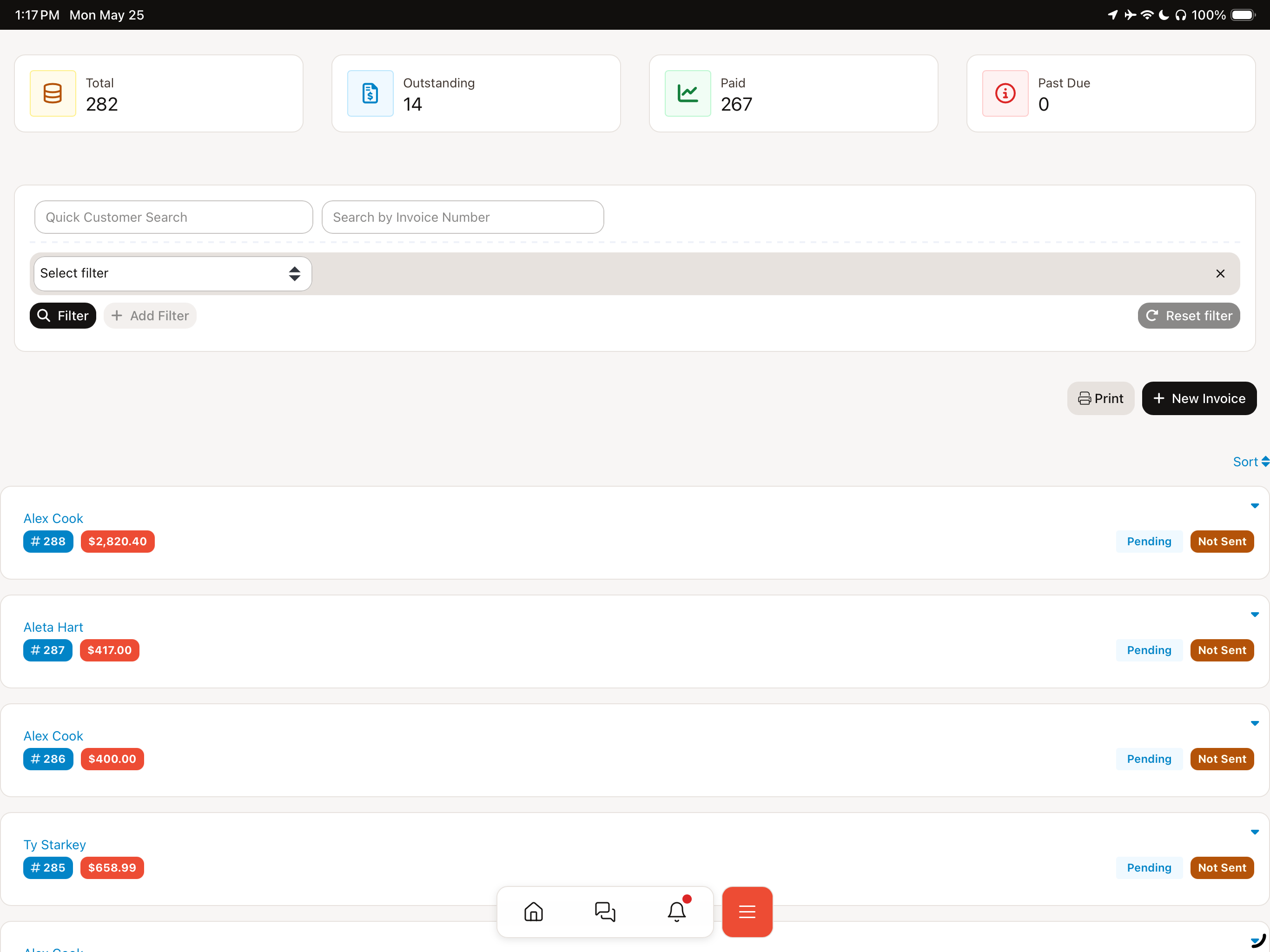 Homeworks CRM