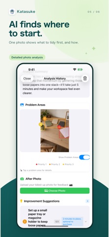 Declutter AI: Messy Room Coach Screenshot 2 of 6