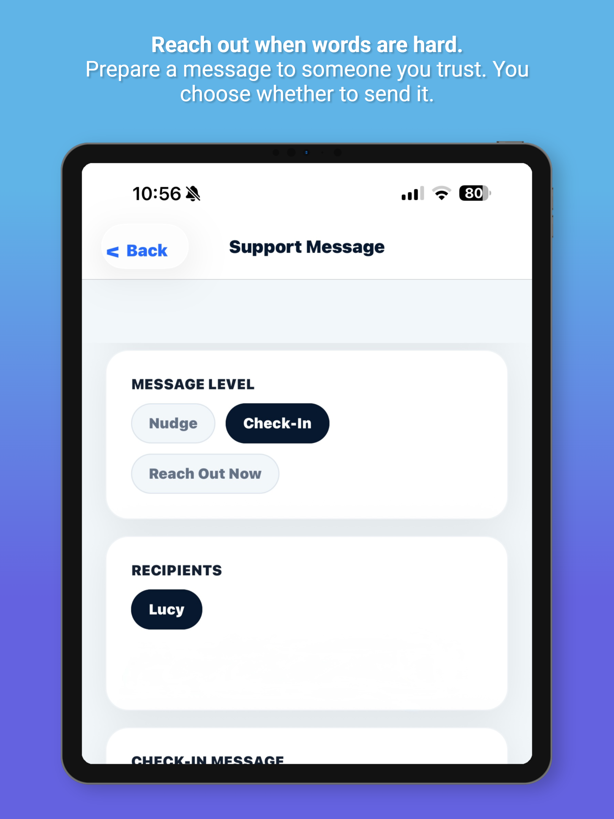 Checkpoint: Wellbeing screenshot 9