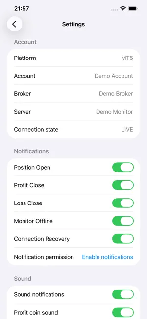 PnL Glance screenshot 4