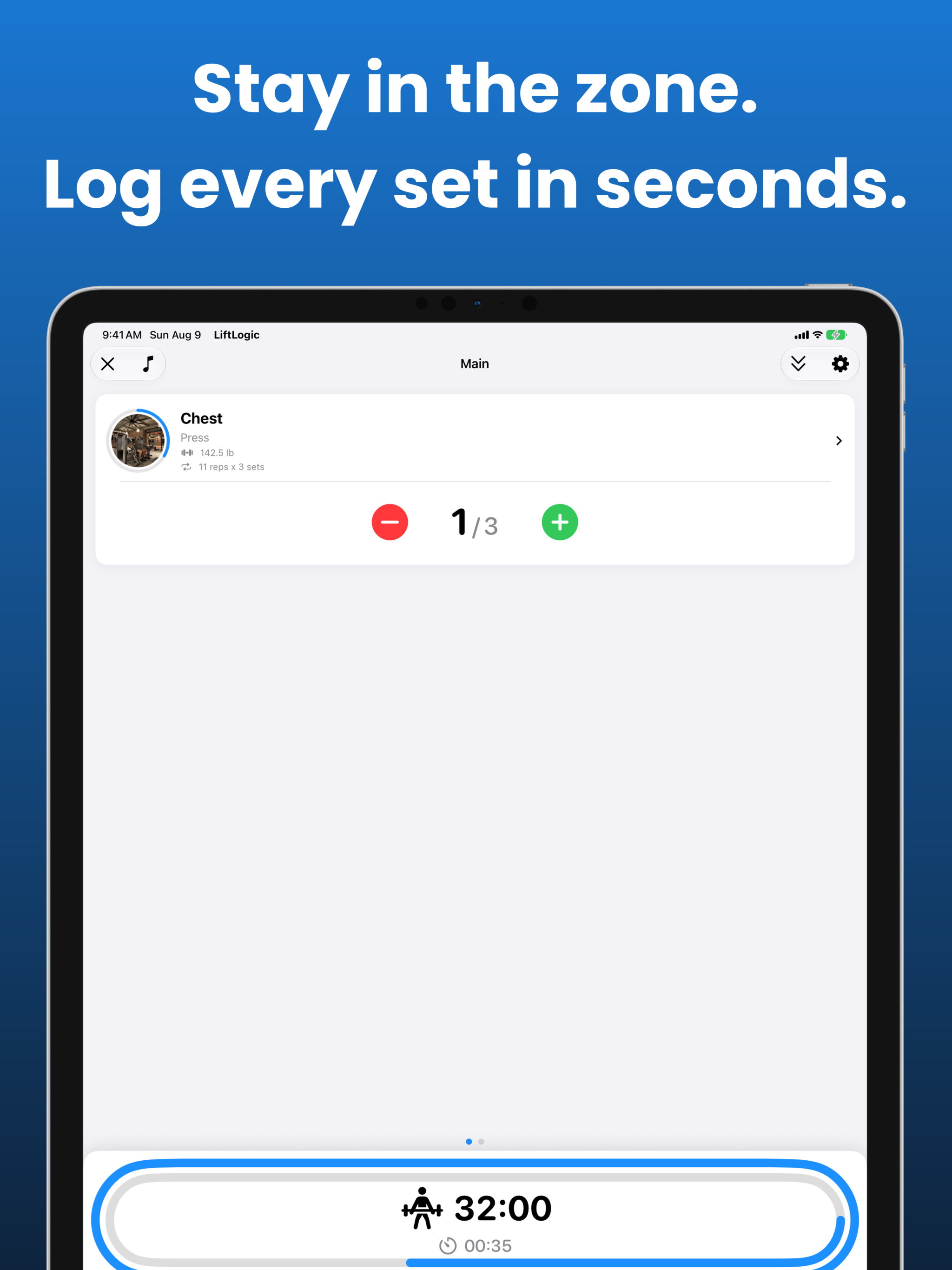 LiftLogic: Weightlifting screenshot 17