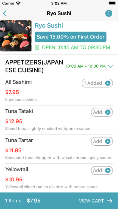 Ryo Sushi Screenshot