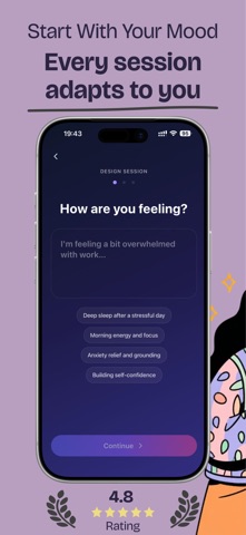 AI Meditation Myserenify Screenshot 2 of 5