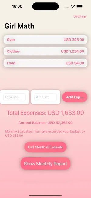 Girl Mathematics screenshot 4