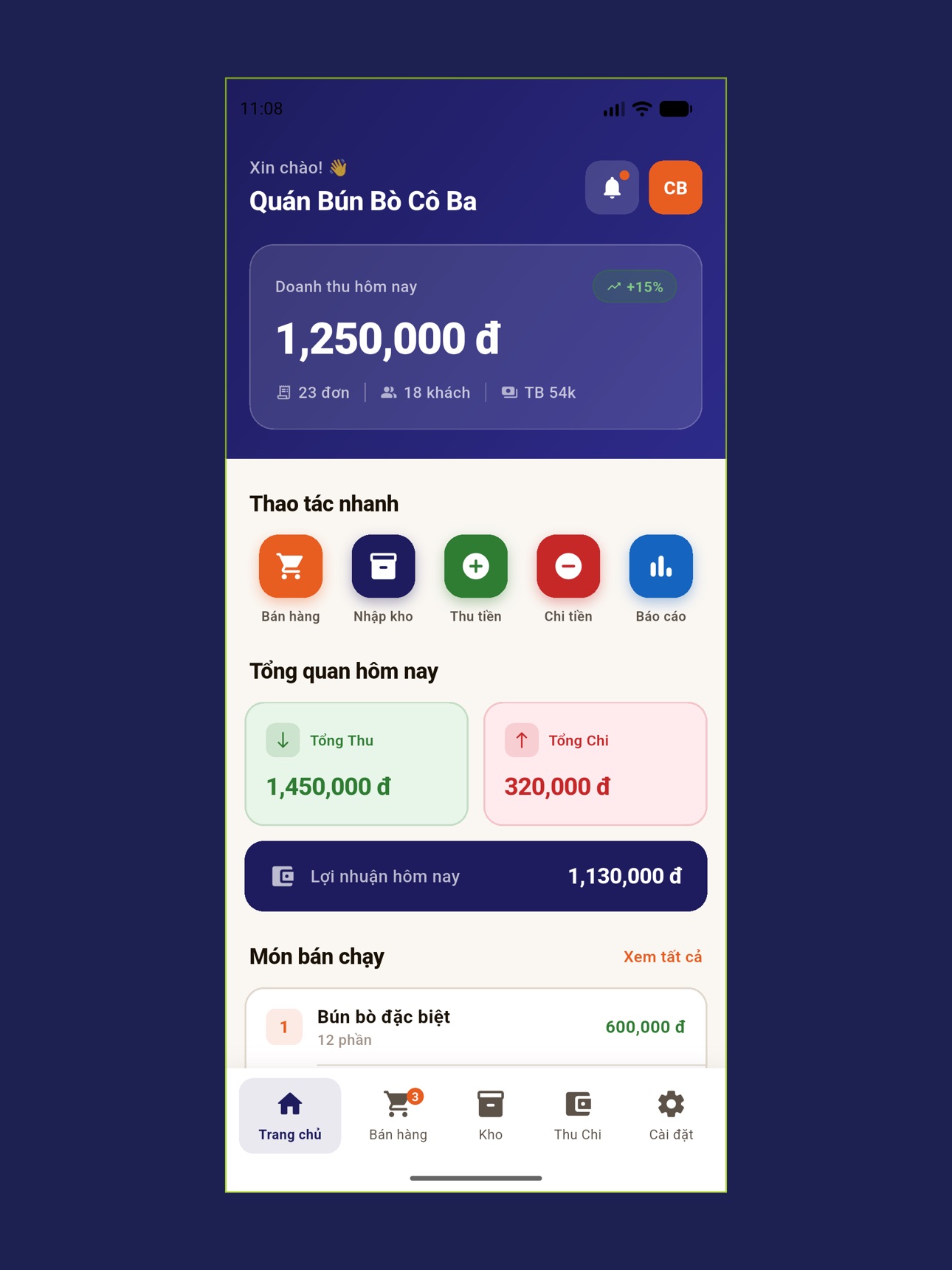 Screenshot 10 of Quán Nhỏ POS