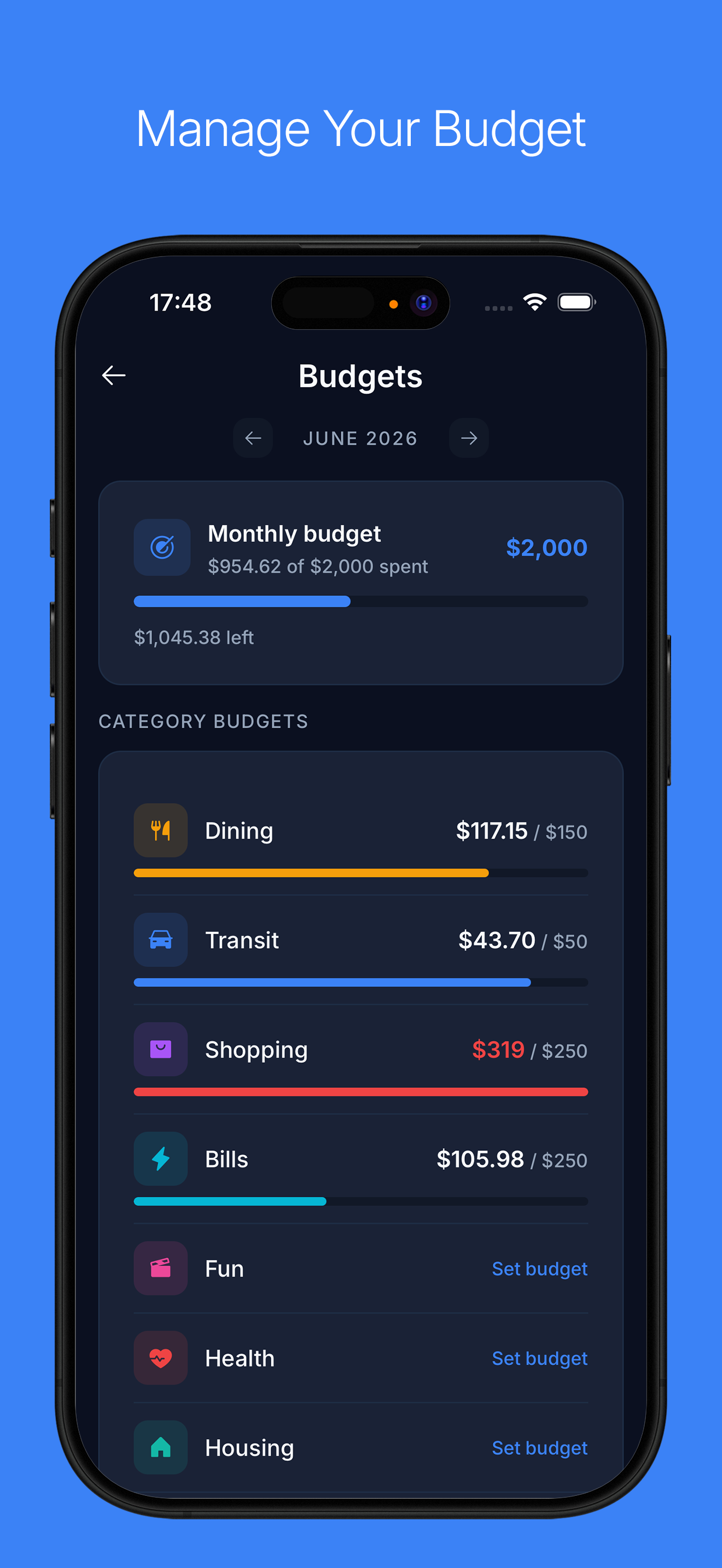 Spending: Expense Tracker