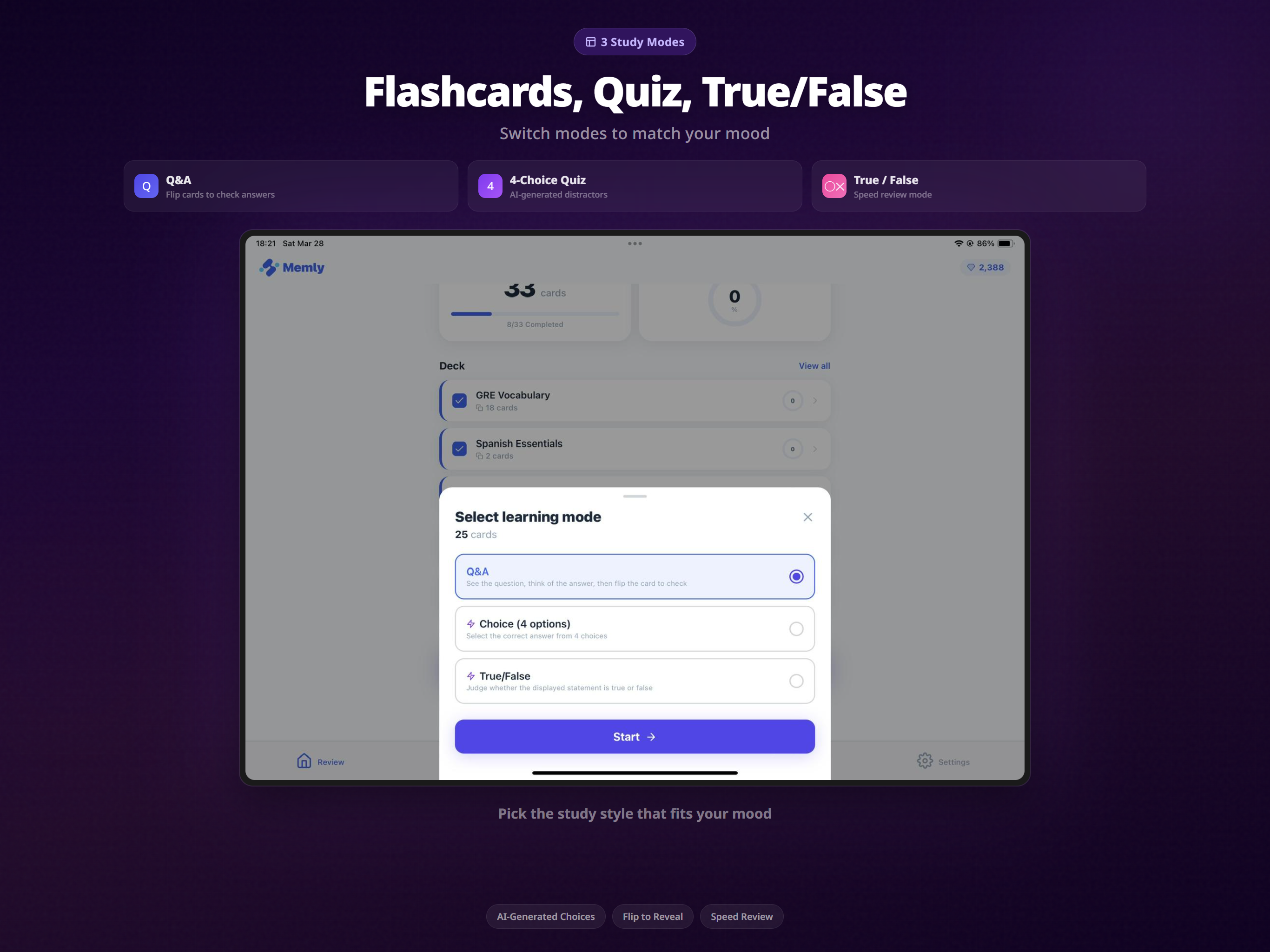 Memly - AI Flashcard Maker screenshot 18