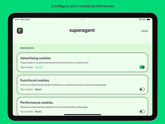 Screenshot #6 pour Super Agent for Safari