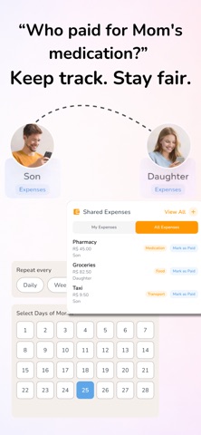 Senior Care: Daily Checkup iPhone screenshot