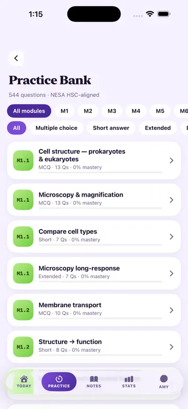 HSC Study Biology screenshot 4 of 9