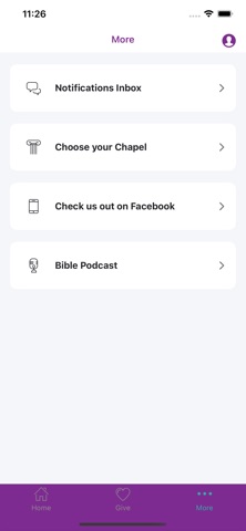 Sky Valley Ministries CA app screenshot 2