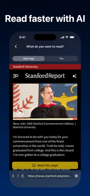 Arthur Reader - AI Summarizer screenshot 1