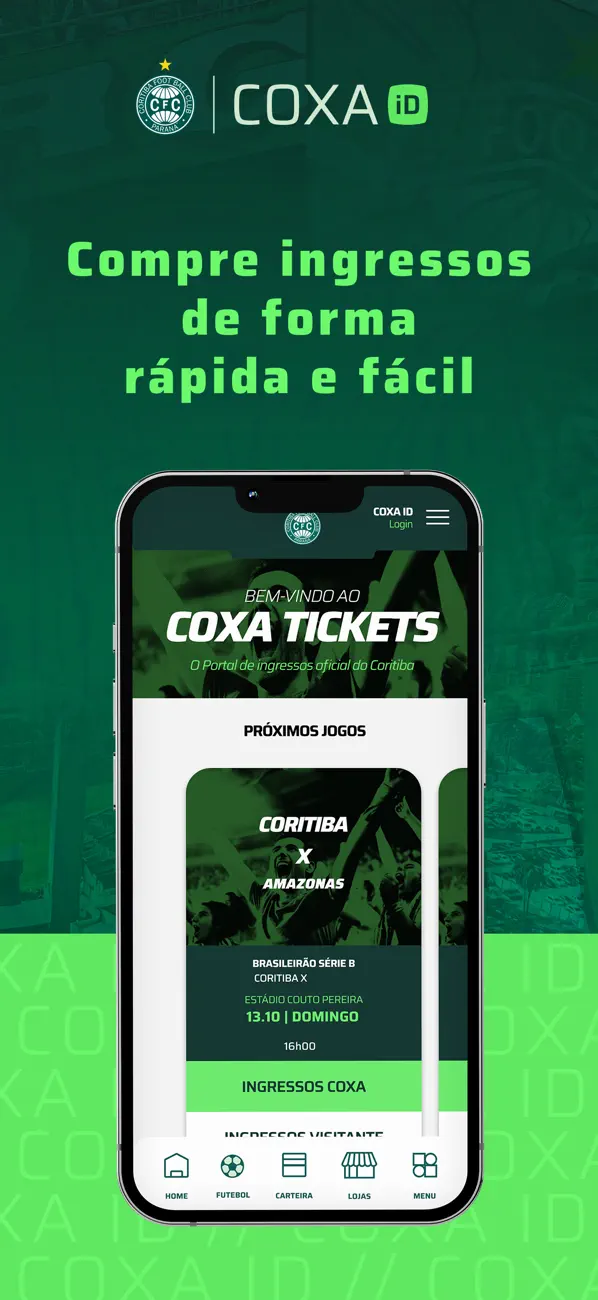Screenshot #2 pour Coxa ID | Coritiba Oficial App