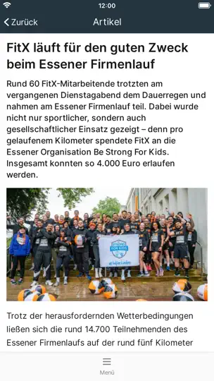 Screenshot von InsideX auf dem iPhone 3