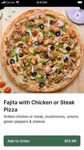 Celeno’s Bistro app screenshot 3