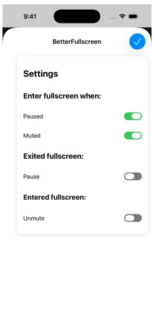 BetterFullscreen Screenshot 2 of 2