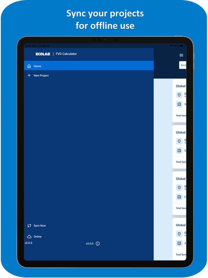 Ecolab TVD Calculator
