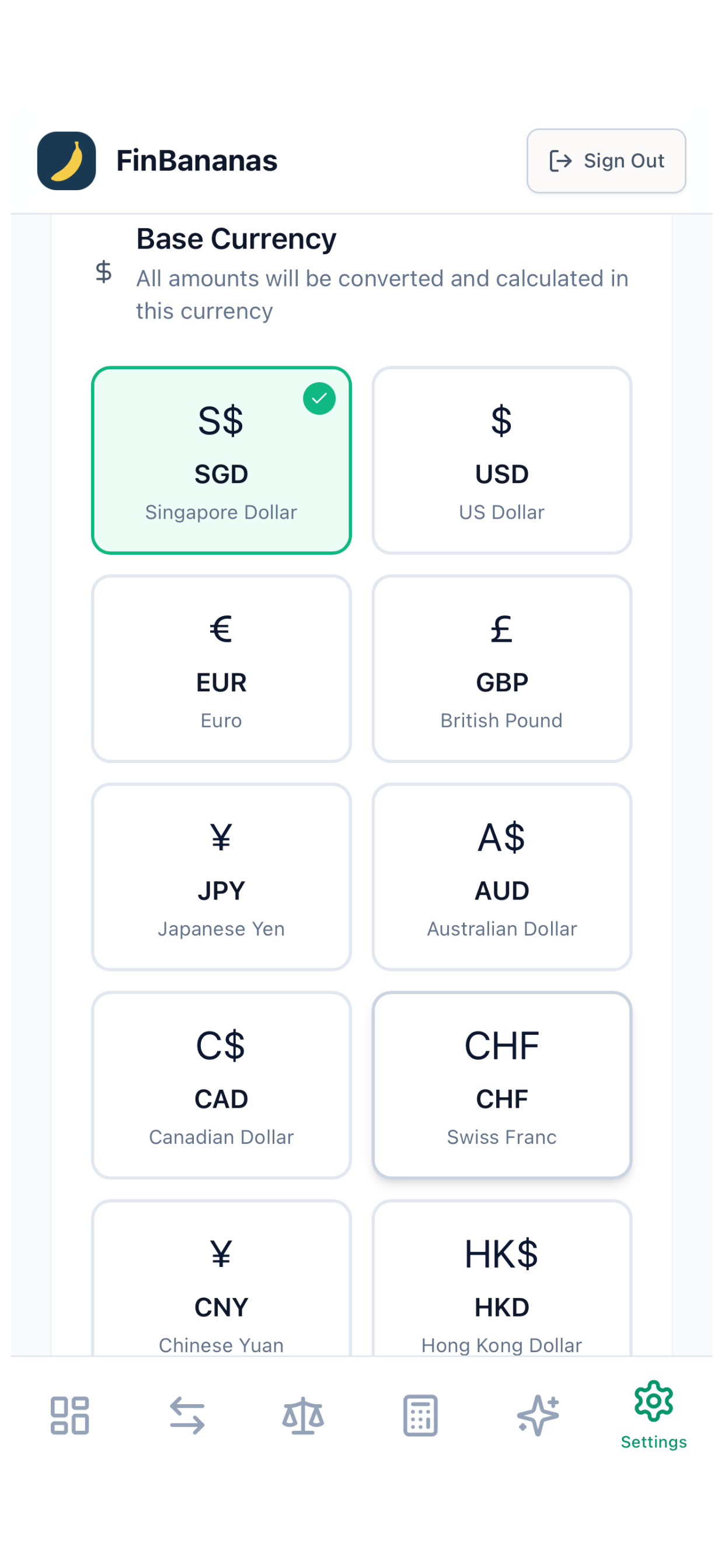 FinBananas screenshot 7