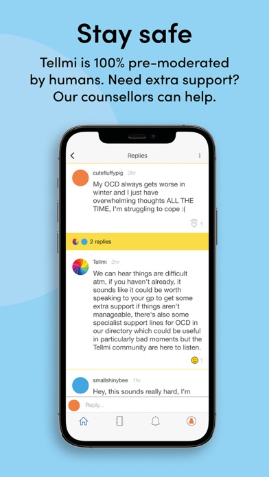 Tellmi: Better Mental Health Screenshot