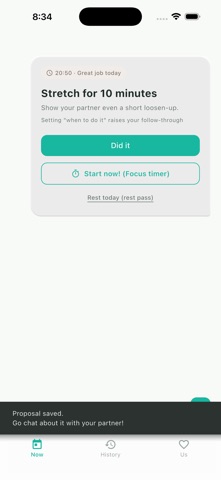 Nodtry - Study Habit Partner iPhone screenshot