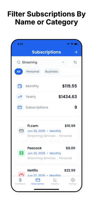 Subsmon screenshot 4