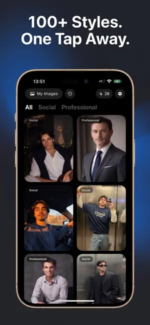 Pozify: AI Profile Photo iPhone screenshot 3