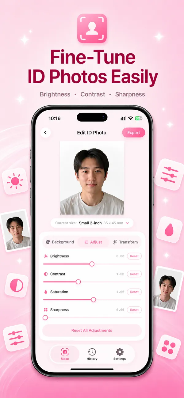 Screenshot #2 pour ID Photo Craft