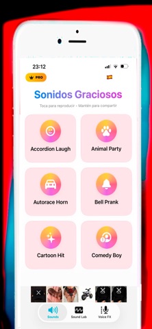 Sonidos Divertidos iPhone screenshot