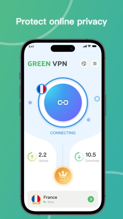 Green VPN - Tunneling Screenshot